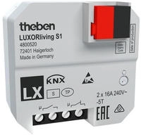 Theben - Luxorliving S1 - Up-schaltaktor, 1 Kanal, Aktor, Unterputzmontage