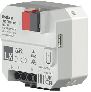 Theben LUXORliving H1 1-fach Heizungsaktor UP (4800540)