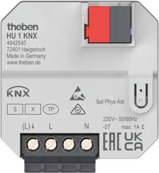 Theben HU 1 KNX 1-fach Heizungsaktor UP (4942540)
