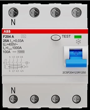 ABB FI-Schutzschalter F204A-25/0,03L