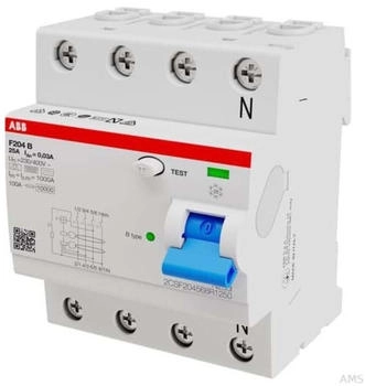 ABB FI-Schutzschalter TypB 4P F204B-25/0,03-4TE
