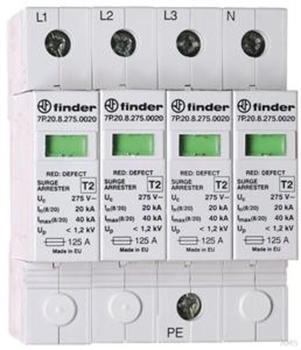 Finder Typ 2 4 Varistoren 3-phasige TN-S-Netze (7P2582750020)