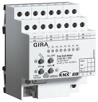 Gira Fan Coil Aktor KNX REG (216300)