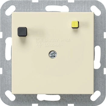 Gira FI-Schutzschalter 30 mA System 55 Cremewei&szlig; (266401)