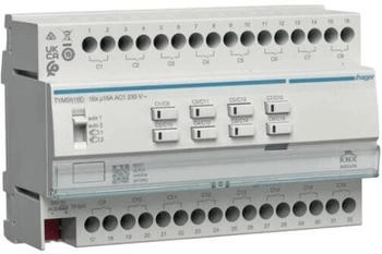 Hager TYMS616D Schalt-/Jalousieaktor 16/8fach KNX Secure 16A C-Last