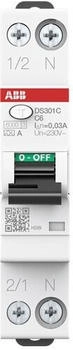 ABB DS301CA-C10/0,03 FI/LS-Schalter 6kA, 1P+N, Typ A, C10, 30mA (2CSR255163R1104)
