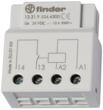 Finder Relais 1 Schließer 12 A 24 V DC (133190244300)