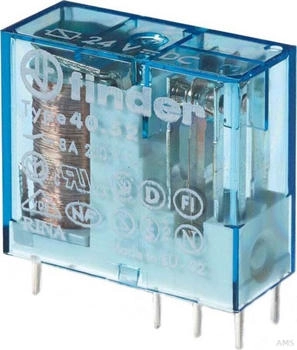 Finder 8 A hartvergoldet Spule (405290245000)