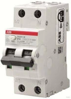 ABB FI-Schutzschalter M B16 F30, 30mA, Typ F, 16A, 230V/400V AC, 10kA