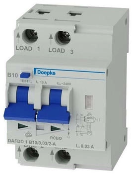 Doepke FI-/LS-Kombination DAFDD 1 B10/0,03/2-A
