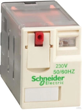 Schneider Miniaturrelais RXM 4 W 6 A 230VAC 10 Stück (RXM4AB1P7)