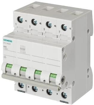 Siemens Ausschalter 63A 4-polig (5TL1463-0)