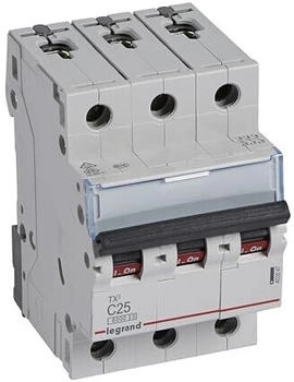 Legrand TX3 25A 3-polig 6kA 400VAC (403547)
