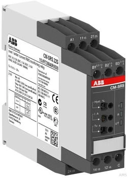 ABB CM-SRS.22S Stromüberwachungsrelais 2We -C=0,3-15A RMS 24-240VAC/DC (1SVR730840R0500)