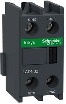 Schneider Hilfsschalterblock, 2Ö, Schraubanschluss (LADN02)