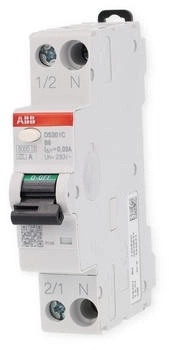 ABB DS301CA-B6/0,03 FI/LS-Schalter 6kA, 1P+N, Typ A, B6, 30mA (2CSR255163R1065)