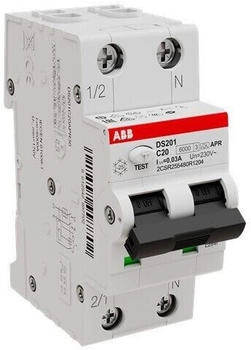ABB FI/LS-Schalter DS201A-C20/0,03AP-R