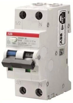 ABB FI/LS-Schalter DS201MA-C16/0,03
