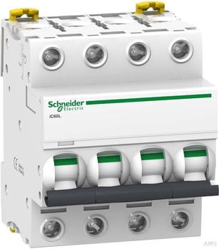 Schneider iC60L 4P 16A 25kA (A9F94416)