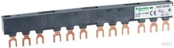 Schneider Drehstrom-Sammelschienensystem 63A 4Abgangsstellen 45mm Abstand (GV2G445)