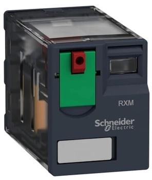 Schneider Electric Miniaturrelais RXM 3 W 10 A 230VAC LED (RXM3AB2P7)