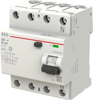 BUSCH JAEGER FI-Schutzschalter FN425/A30 4P Typ A 25A 30mA (2CSF704156R1250)