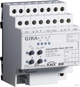 Gira Jal.aktor 2f AC 230 V Hand KNX (215200)