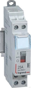 Legrand CX3 230V 25A 2 Schliesser ohne Handschalter (412523)