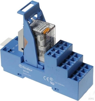 Finder + Zugfederklemmen 4 Wechsler 7 A Spule 5 Stück (585482300060)