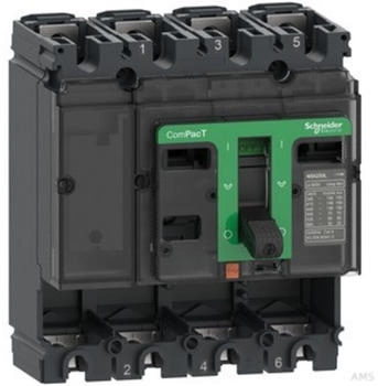 Schneider NSX250B Gr+schalter 4P 250A 25kA/415V AC ohn (C25B4)