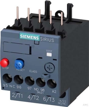 Siemens 11-16A S00 Class 10 anbau (3RU2116-4AB0)