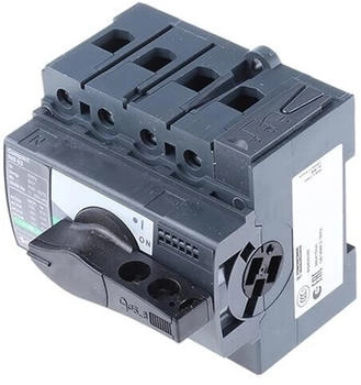 Schneider INS63,4P 63A/690V AC/250V DC rehantrieb schwarz (28903)