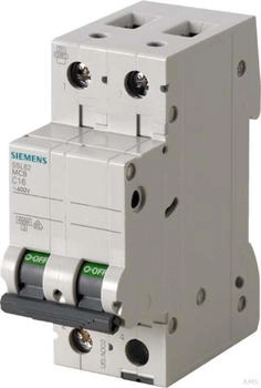 Siemens 400V 6kA 2-polig B 6A (5SL62066)