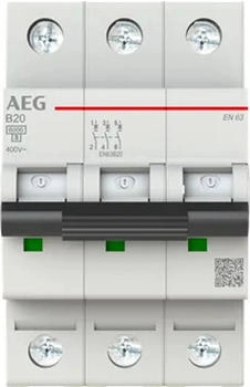 AEG EN63 B20 6kA 20A 3P (2CDS253088R0205)