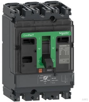 Schneider Electric NSX100N + MA100 3P3D 100A 50kA/415V AC (C10N3MA100)