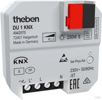 Theben DU-1-KNX UP-Dimmaktor 1 Kanal DU-1-KNX (4942570)