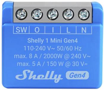 Shelly 1 Mini Gen4 (S4SW-001X8EU)