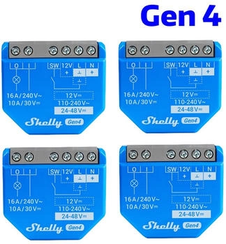 Shelly 1 Gen4 (4x)
