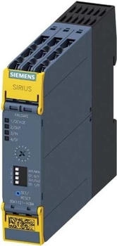Siemens 3SK1121-1CB41 SIRIUS Sicherheitsschaltgerät Grundgerät advanced Reihe Zeitverzögerung 0,05-3s (3SK11211CB41)