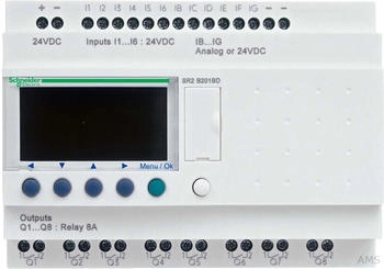 Schneider Electric Schneider SR2B201JD SPS- Zelio Logic kompakte Ausführung 20 E/A 12 VDC Display Rel