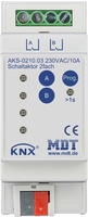 MDT technologies Schaltaktor 2-fach 2TE REG, 10A, 230VAC AKS-0210.03 (AKS-0210.03)