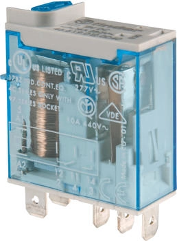 Finder 466190120040 Industrie-Miniaturrelais 1 Wechsler 16 A Spule 12 V DC Mindestbestellmenge 10 Stück (46.61.9.012.0040)