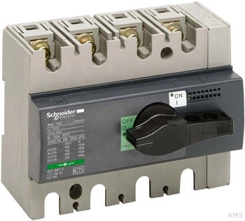 Schneider 28913 Lasttrennsch. INS160,4P 160A/690V AC/250V DC rehantrieb schwarz