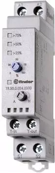 Finder Analogwertgeber 0-10 V, LED-Indikation, 24 V AC/DC (19.50.0.024.0000)