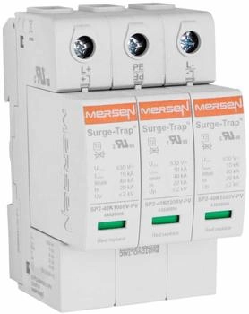 Mersen Überspannungsschutz Typ 2 40kA 1000V 3P STPT2-40K1000V-YPV (83020140)