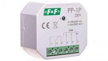 F&F Elektromagnetisches Relais für Doseneinbau 1 Wechsler 230V (PP-1P-230V)