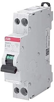 ABB SN201-B16 Leitungsschutzschalter 6 kA 16 A 1P+N (2CSS255101R0165)