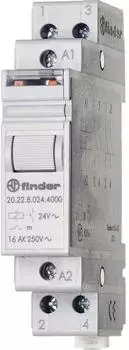 Finder Stromstossschalter 2xNO 230V/AC für Hutschiene (20.24.8.230.4000)