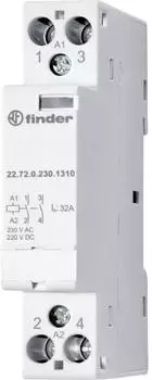 Finder Installationsschütz 1 Öffner, 1 Schließer 230 V/AC, 400 V/AC (22.72.0.024.1517)