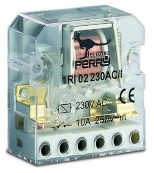 Wallair Stromsto&szlig;-Schalter Unterputz 2 Schlie&szlig;er 230 V/AC 10 A (1RI02230AC/I)
